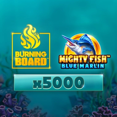 Mighty Fish: Blue Marlin Burning Board